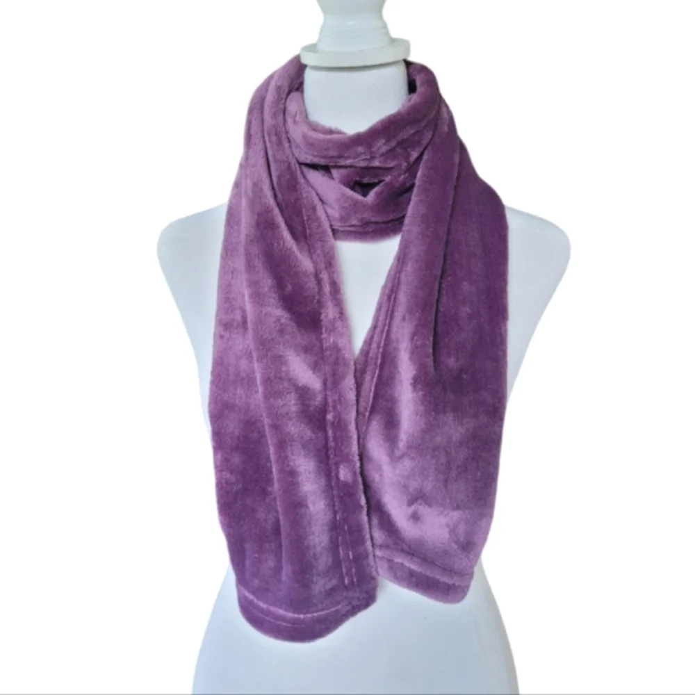 NWT Walking Company Super Cozy Soft Scarf Purple